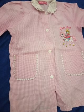 Grembiule bambina rosa Cute Girl