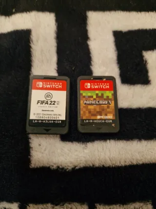 Nintendo Switch Minecraft y FIFA 22