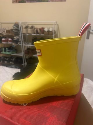 Botas de agua Hunter amarillas