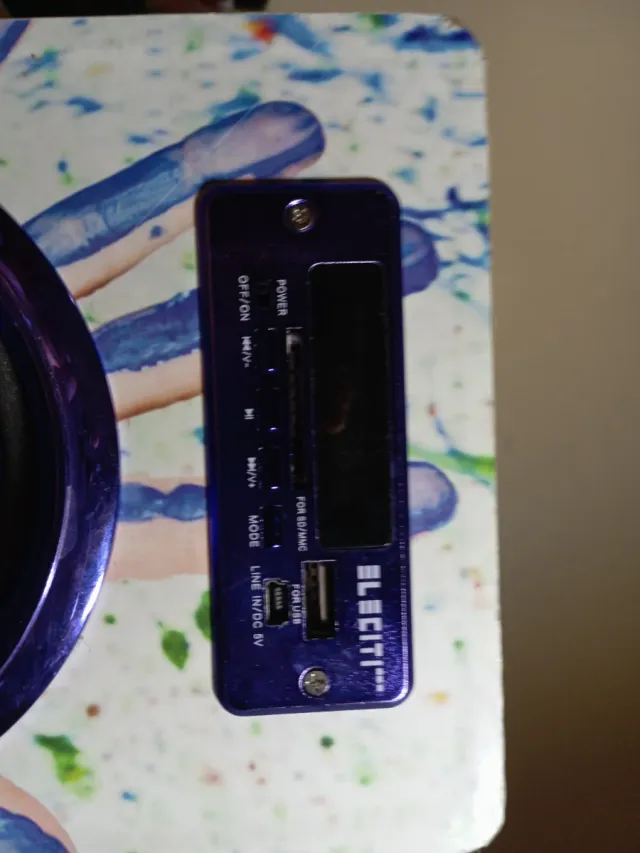 Altavoz Bluetooth negro