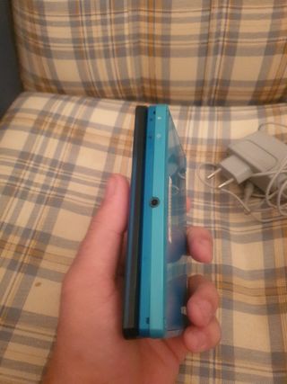 Nintendo 3DS Azul con cargador