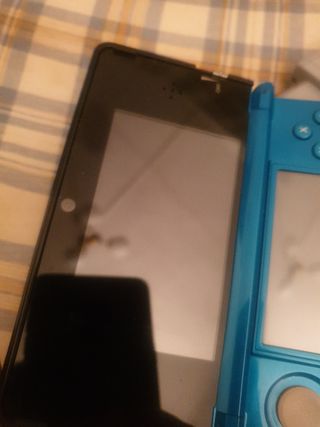 Nintendo 3DS Azul con cargador