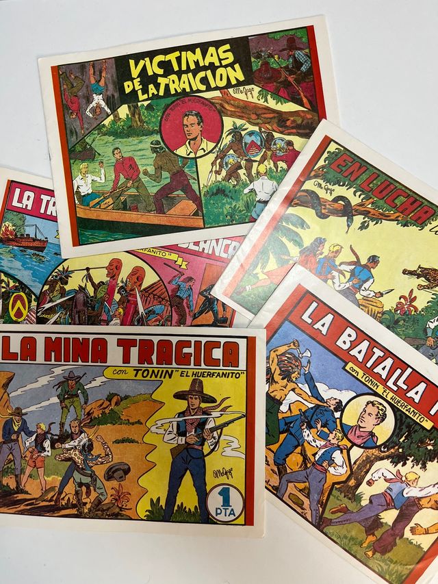 Tonin el huerfanito. Tebeo. cómic. facsímil