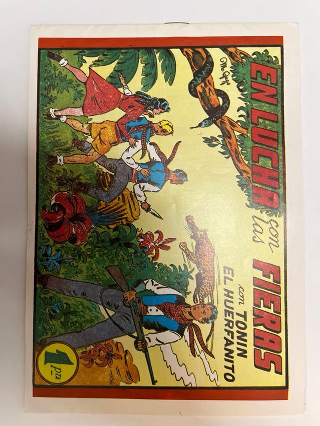 Tonin el huerfanito. Tebeo. cómic. facsímil