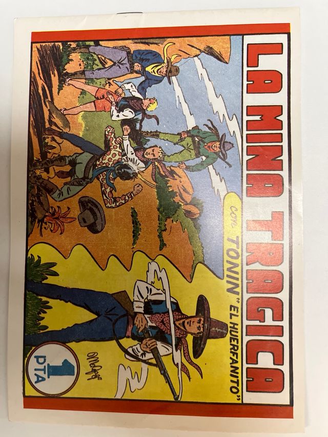 Tonin el huerfanito. Tebeo. cómic. facsímil