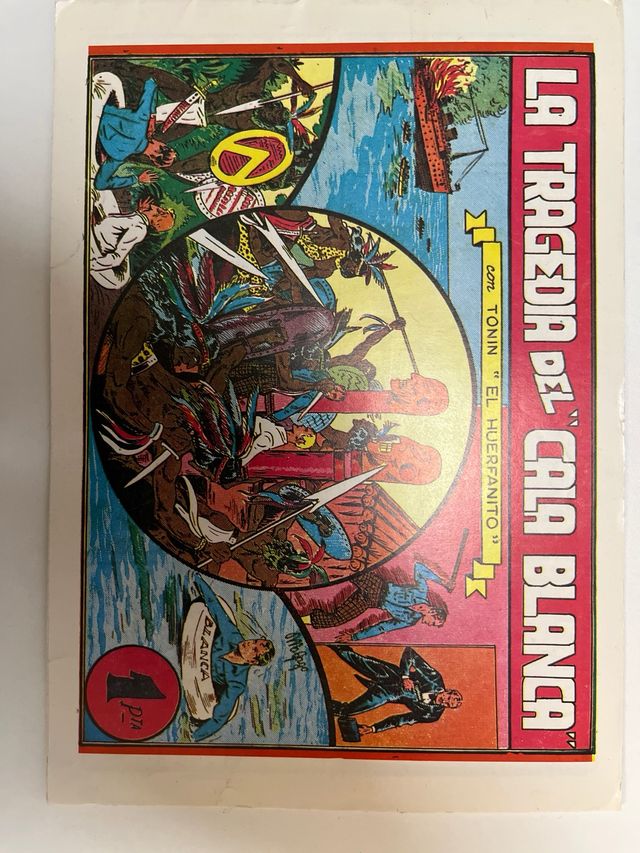 Tonin el huerfanito. Tebeo. cómic. facsímil