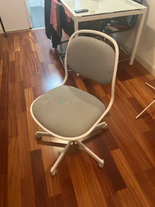 Silla de oficina Ikea Orfjall azul/gris