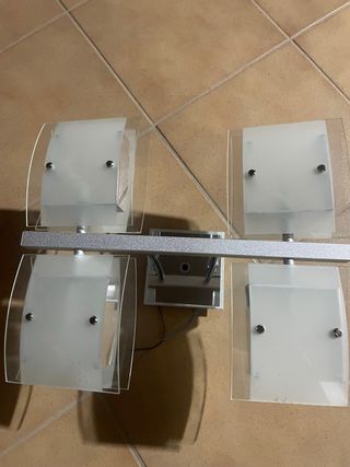 Lámpara de techo moderna 4 focos