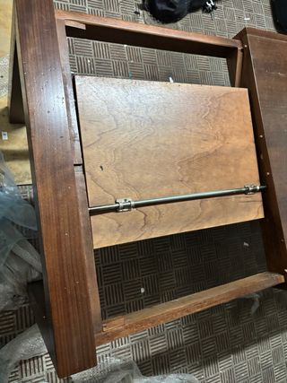 Mesa de salón extensible madera maciza