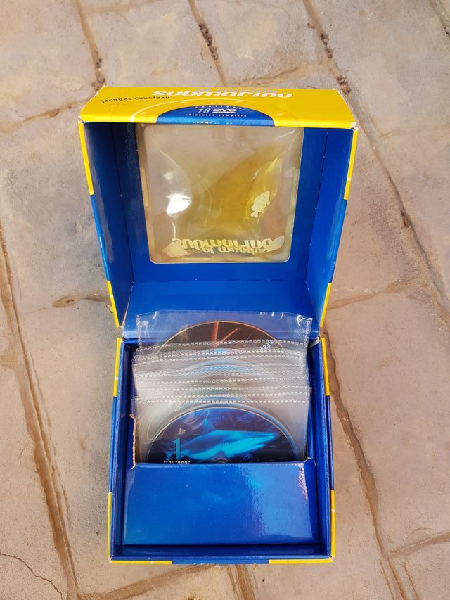 El Mundo Submarino Jacques Cousteau 18 DVDs