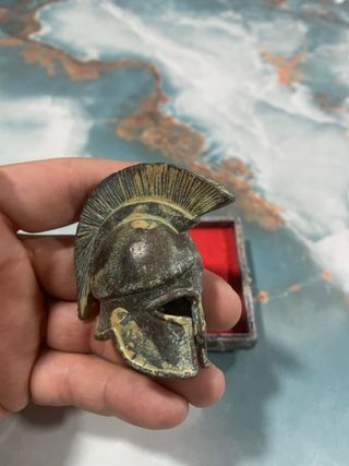 Casco Espartano Miniatura