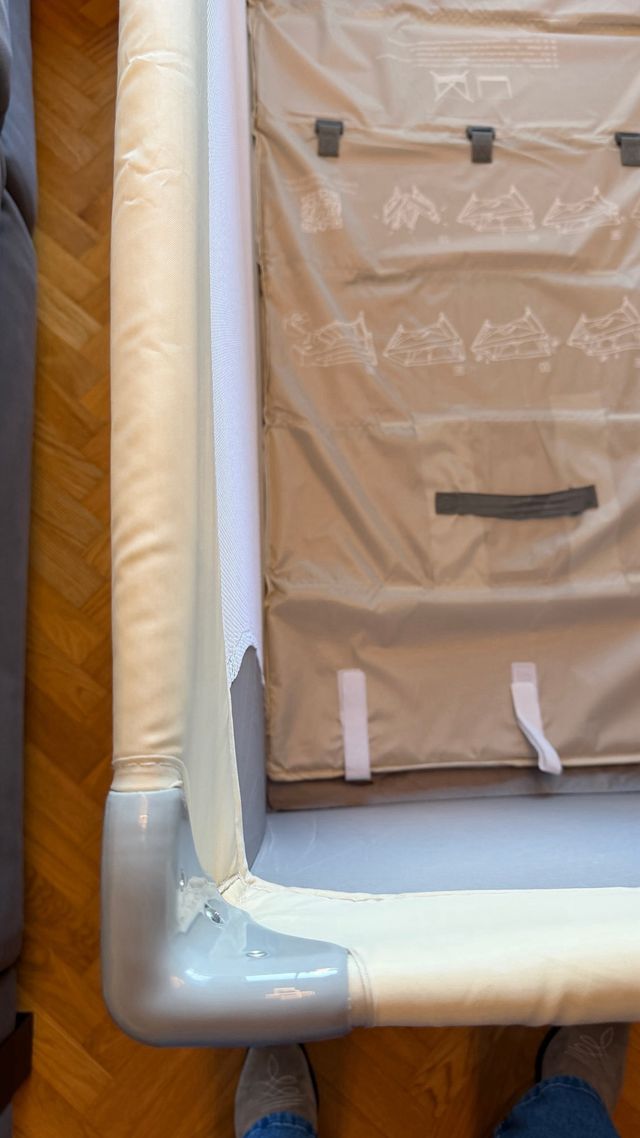 Cuna de viaje plegable