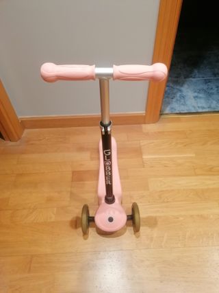 Patinete infantil Globber 3 ruedas rosa
