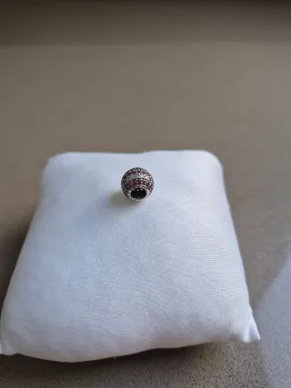 Charm Pandora Plata y Rosa