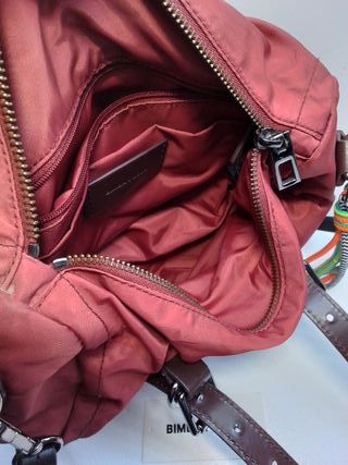 Bolso Bimba y Lola burdeos nailon