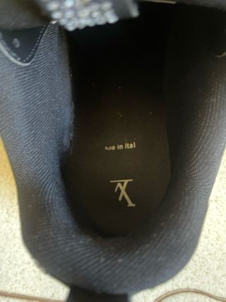 Louis Vuitton Skate Swarovski Nere Argento