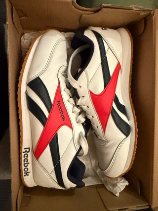 Reebok Blancas y Rojas Talla X