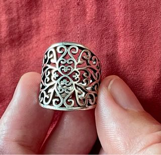 Anillo Plata 925 Filigrana