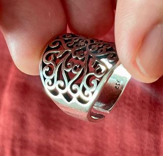 Anillo Plata 925 Filigrana