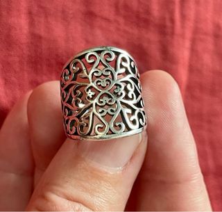 Anillo Plata 925 Filigrana