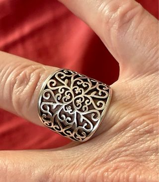 Anillo Plata 925 Filigrana