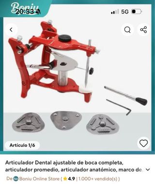 Articulador Dental Ajustable