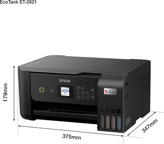 Impresora Epson EcoTank ET-2821 Negra