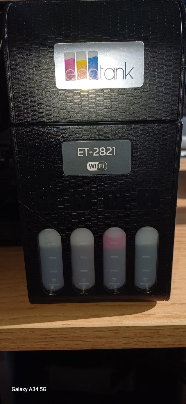 Impresora Epson EcoTank ET-2821 Negra