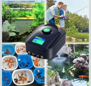 Bomba de aire SOBO para acuario SB-748