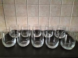 10 BICCHIERI IN VETRO PER I VOSTRI PASTI