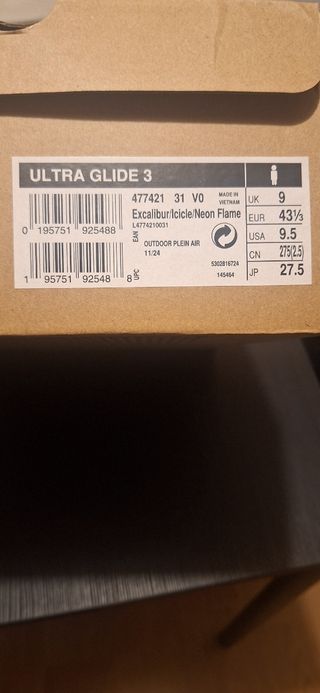 Salomon Ultra Glide 3 Gris Naranja