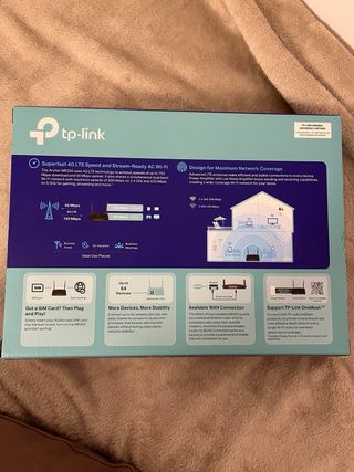 Router Wi-Fi 4G LTE TP-Link Archer MR200