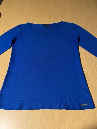 Jersey fino Roberto Verino azul Talla M
