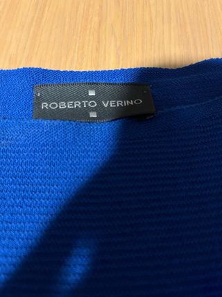 Jersey fino Roberto Verino azul Talla M