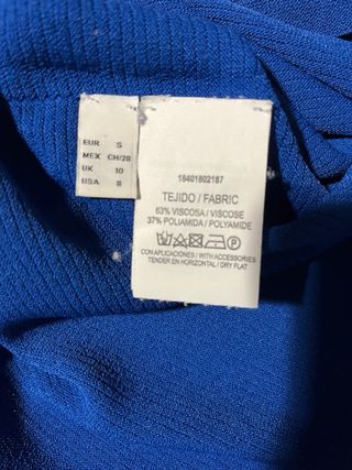 Jersey fino Roberto Verino azul Talla M