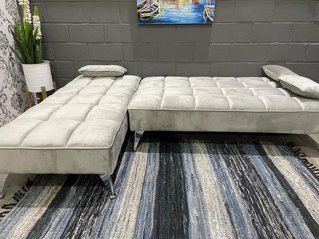 Sofá Cama 3 Plazas Gris