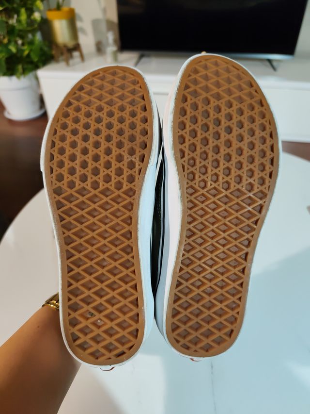 Zapatillas Vans Old Skool Verde y Blanco