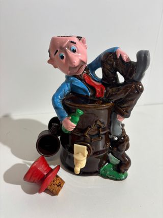 Tazze dispenser per bottiglie di liquore in ceramica