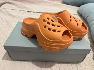 Chanclas Adidas Stella McCartney Naranja Talla 39