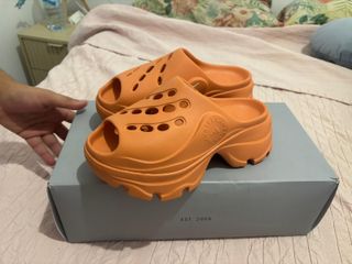 Chanclas Adidas Stella McCartney Naranja Talla 39