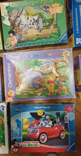 8 Puzzle Disney Clementoni Ravensburger