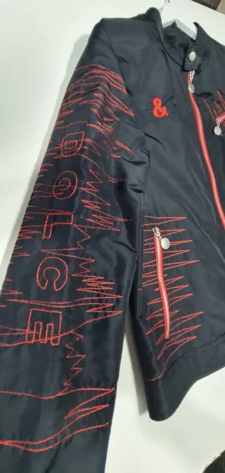Chaqueta Dolce & Gabbana Negra y Roja