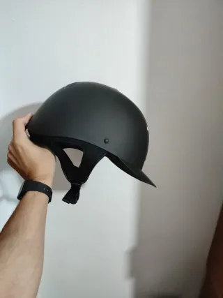 Casco Equitación Fouganza Negro Mate