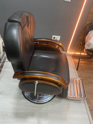 Sillon peluquería barbero 