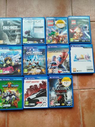 Pack 11 Juegos PS Vita