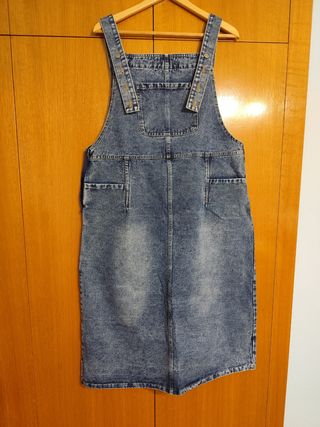 Mono vaquero falda