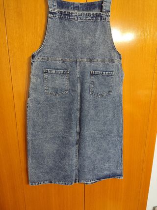 Mono vaquero falda