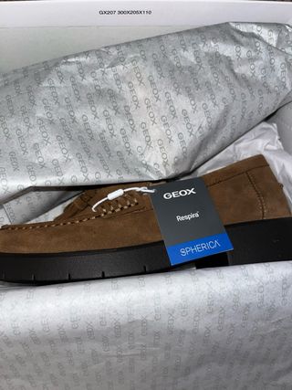 Geox D Spherica Ec1 Mocasines Marrones