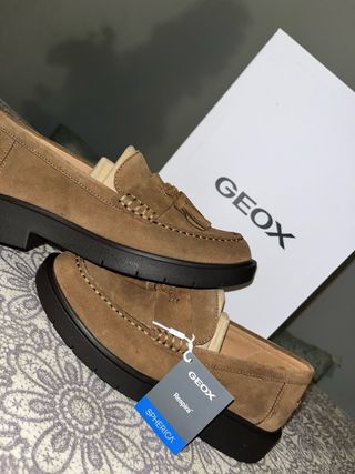 Geox D Spherica Ec1 Mocasines Marrones