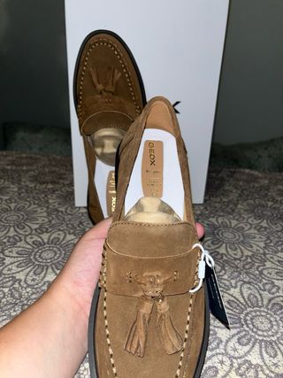 Geox D Spherica Ec1 Mocasines Marrones